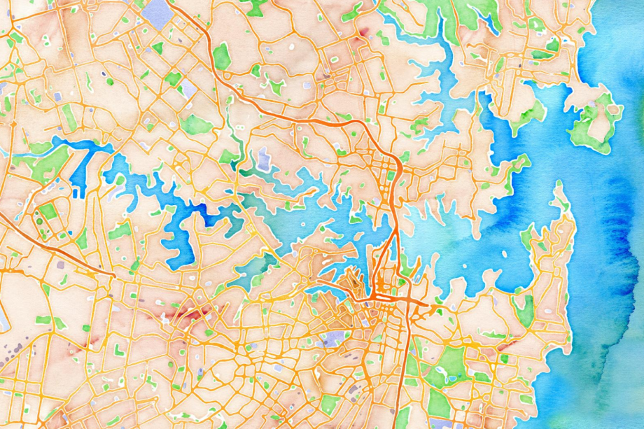 Sydney map
